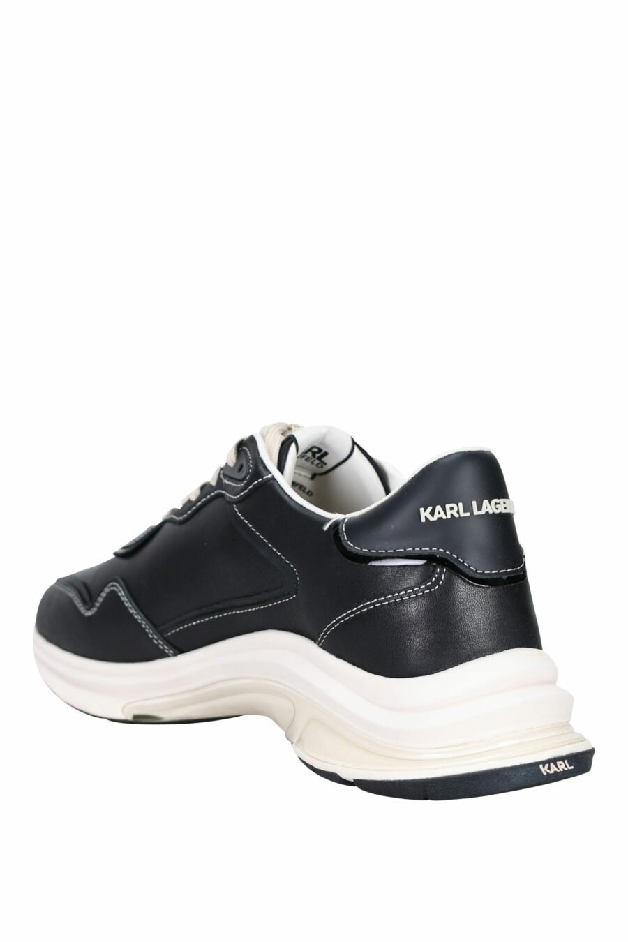 Zapatillas negras "lux finesse" con logo "KL" - 5059529330841 3 scaled