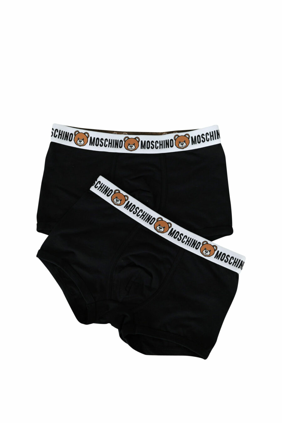 Black boxers with underbear logo on waistband - 667113004976 scaled