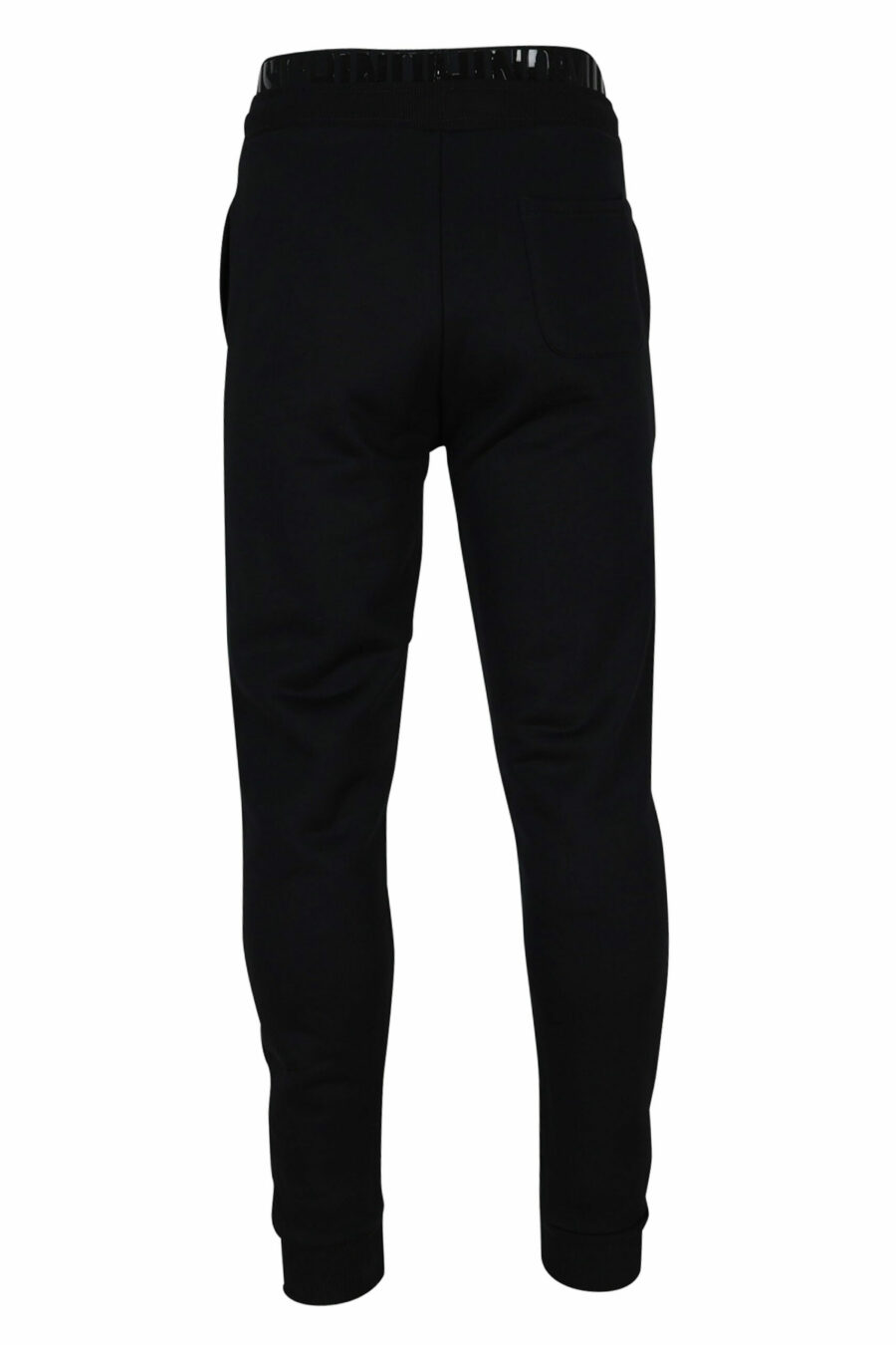 Pantalón de chándal con logo monocromático en cinta en cintura - 667113016740 2 scaled