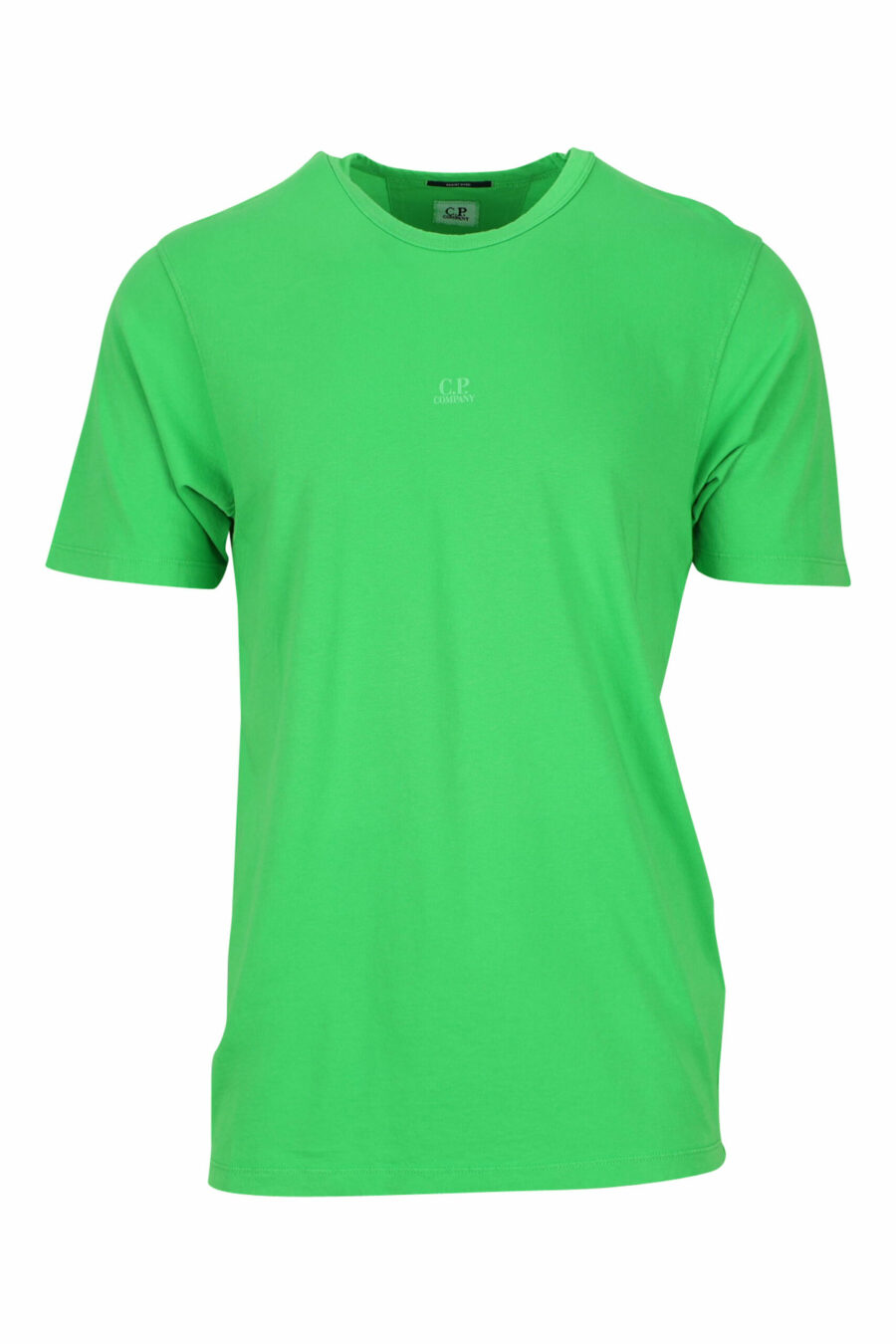 Grünes T-Shirt mit zentriertem Mini-Logo - 7620943594997 skaliert