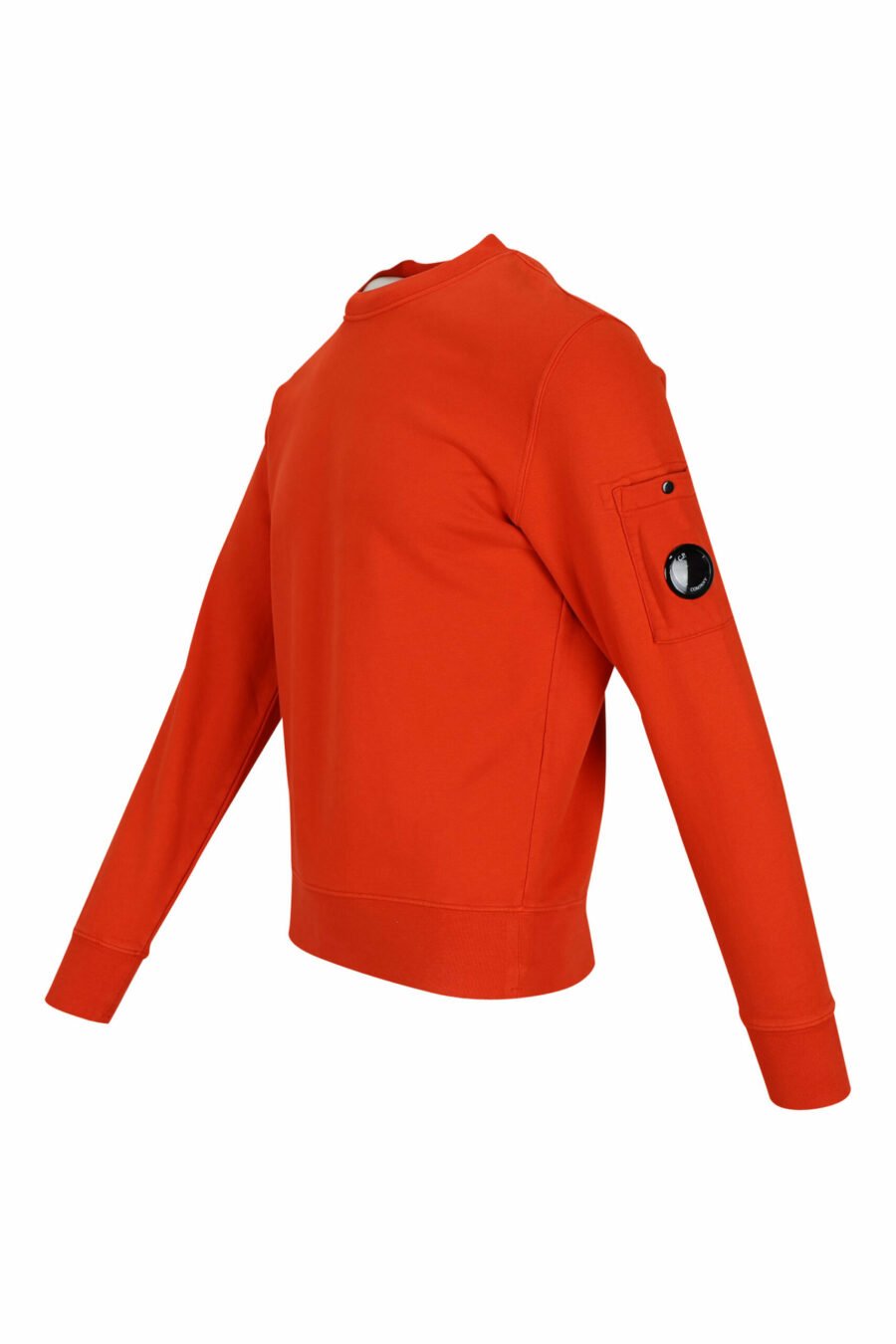 Orange sweatshirt with side lens logo - 7620943598254 1 scaled