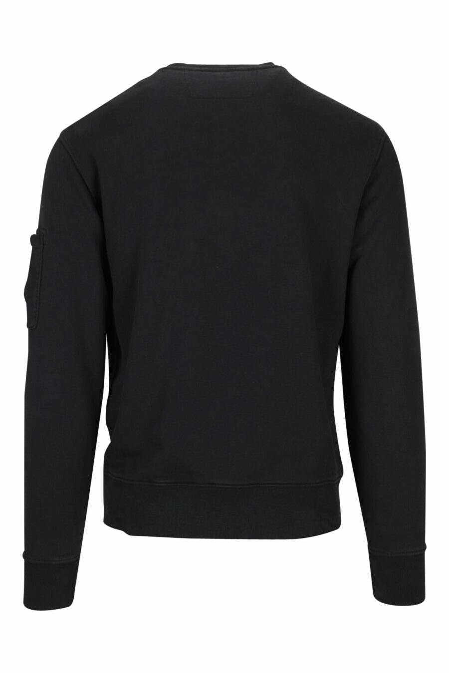 Schwarzes Sweatshirt mit seitlicher Logolinse - 7620943598650 2 skaliert