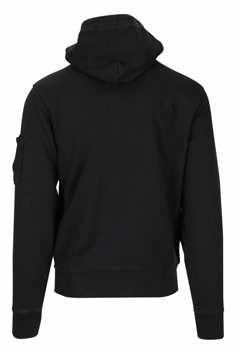 Schwarzes Kapuzensweatshirt mit seitlicher Logolinse - 7620943599336 2 skaliert