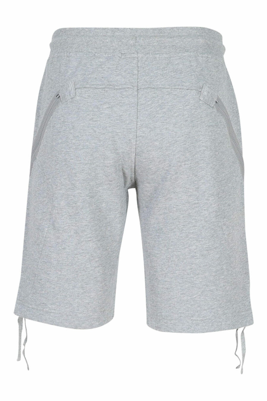 Pantalón corto gris estilo cargo - 7620943626070 2 scaled