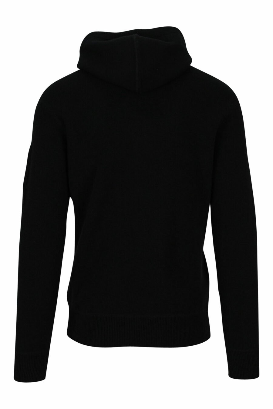 Schwarzes Kapuzensweatshirt mit seitlichem Linsenlogo - 7620943636666 2 skaliert