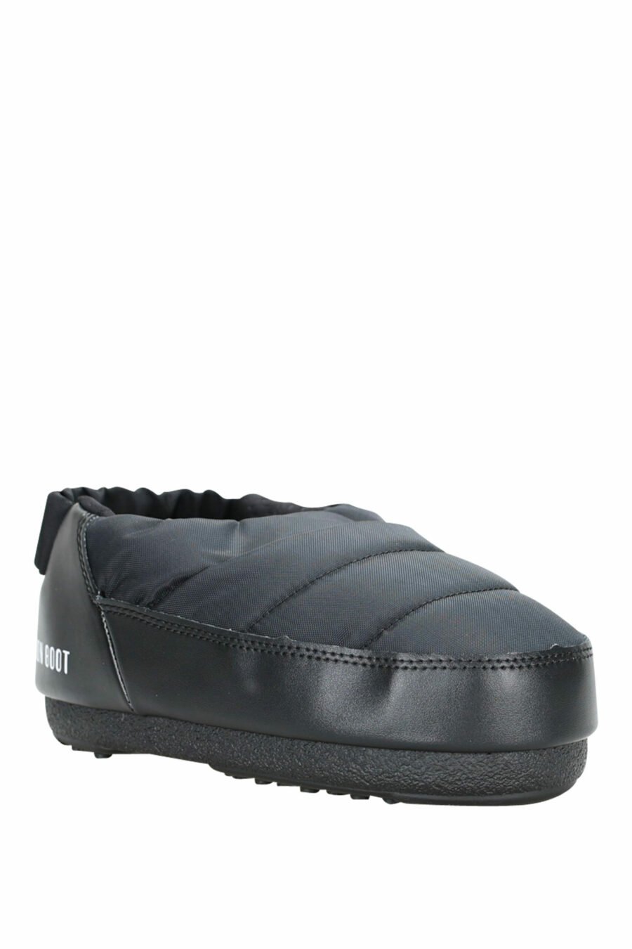 Black sandals with white mini-logo - 8050032004042 1 scaled