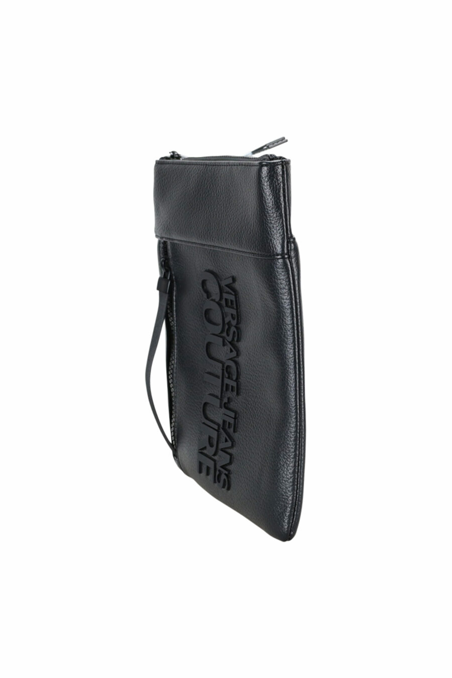 Crossbody bag with vertical maxilogo in silver lettering - 8052019409512 2 scaled