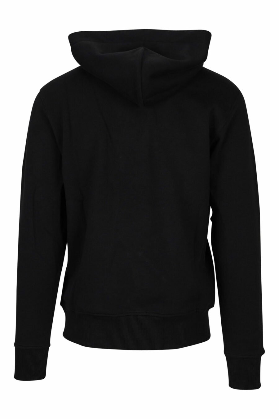 Schwarzes Kapuzensweatshirt mit barockem Rundhalsausschnitt - 8052019457933 1 skaliert