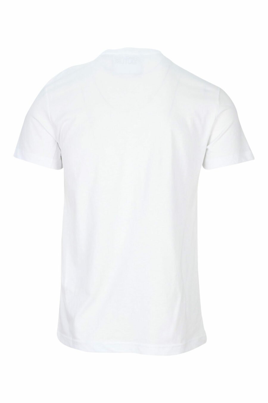 T-shirt branca com mini-logotipo circular preto - 8052019468526 1 à escala