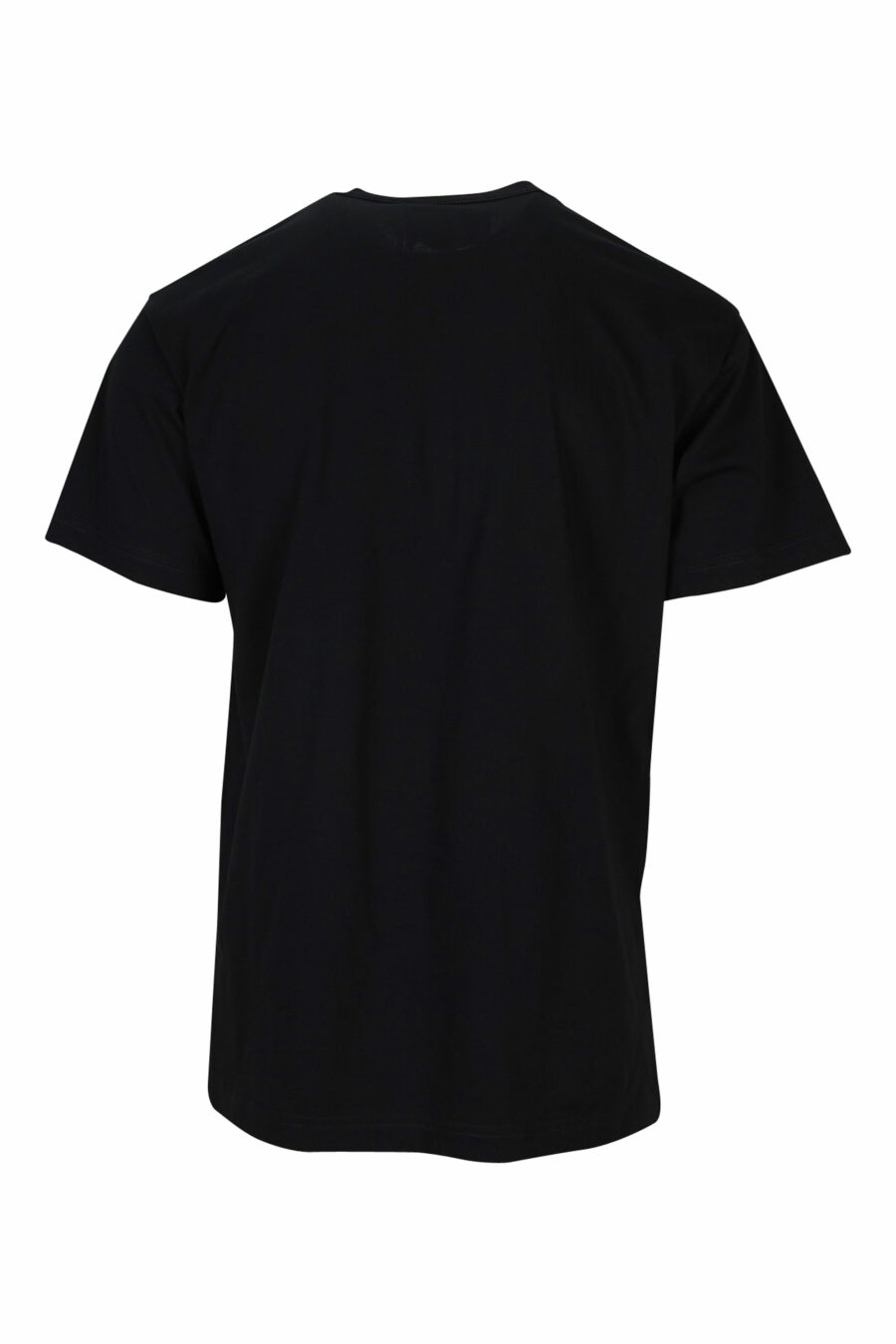 Camiseta negra con maxilogo barroco muticolor - 8052019504057 1 1