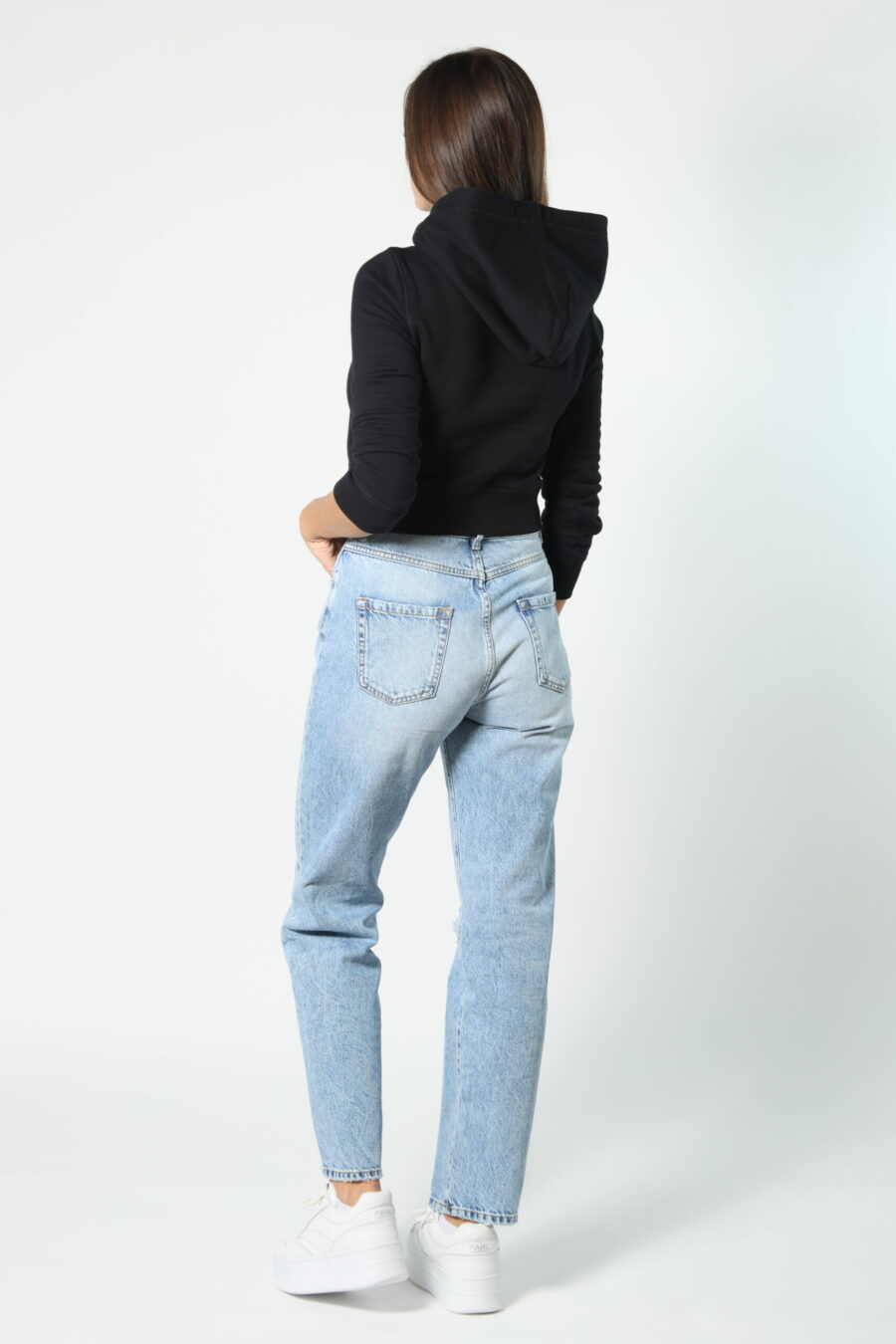 Blue denim trousers "bella" with minirotos - 8052865435499 12 scaled