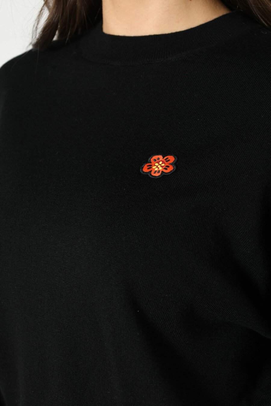 Pull en laine avec mini-logo "boke flower" - 8052865435499 326 1 à l'échelle