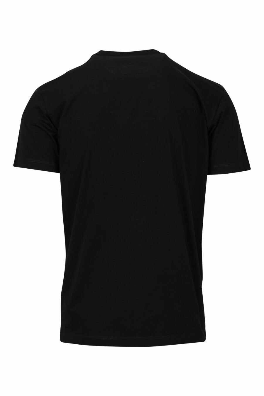 Schwarzes T-Shirt mit klassischem Logo in Weiß - 8054148159870 1 skaliert