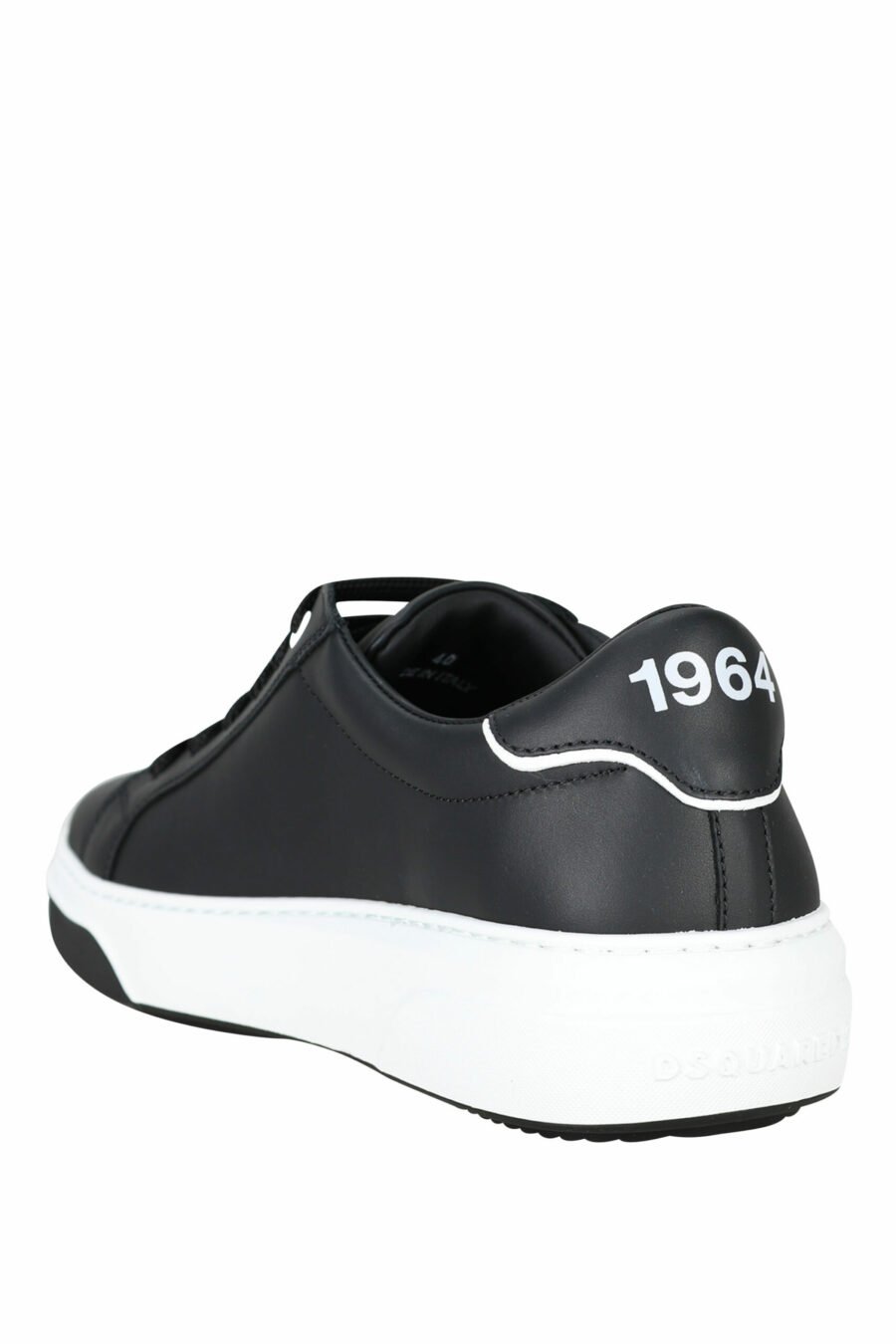 Zapatillas negras con suela bicolor y minilogo - 8055777261170 3 scaled