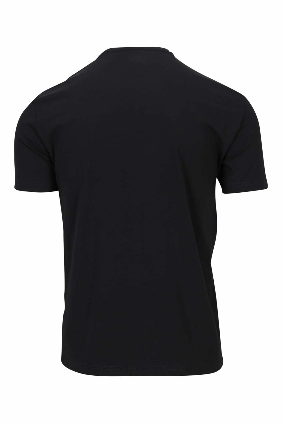 Camiseta negra con maxilogo mix "lux identity" azul - 8056787953161 1 scaled