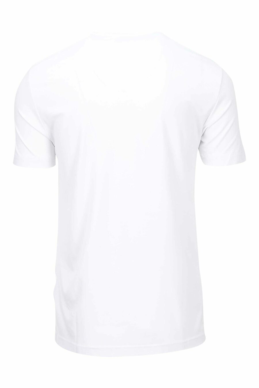 T-shirt blanc avec mini logo "lux identity" - 8056787978898 1 scaled