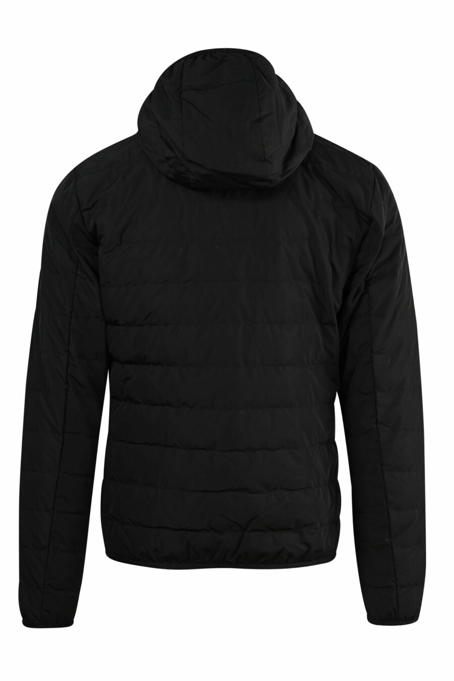 Veste coupe-vent noire avec capuche et logo vertical "lux identity" - 8057767519568 1 scaled