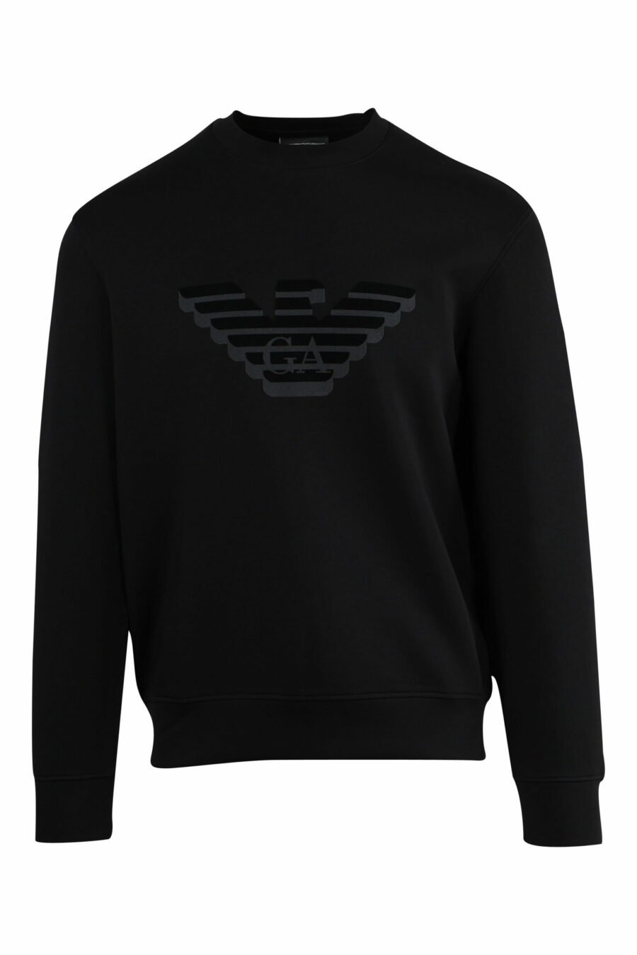 Schwarzes Sweatshirt mit Adler Maxilogo - 8057767552367 1 skaliert
