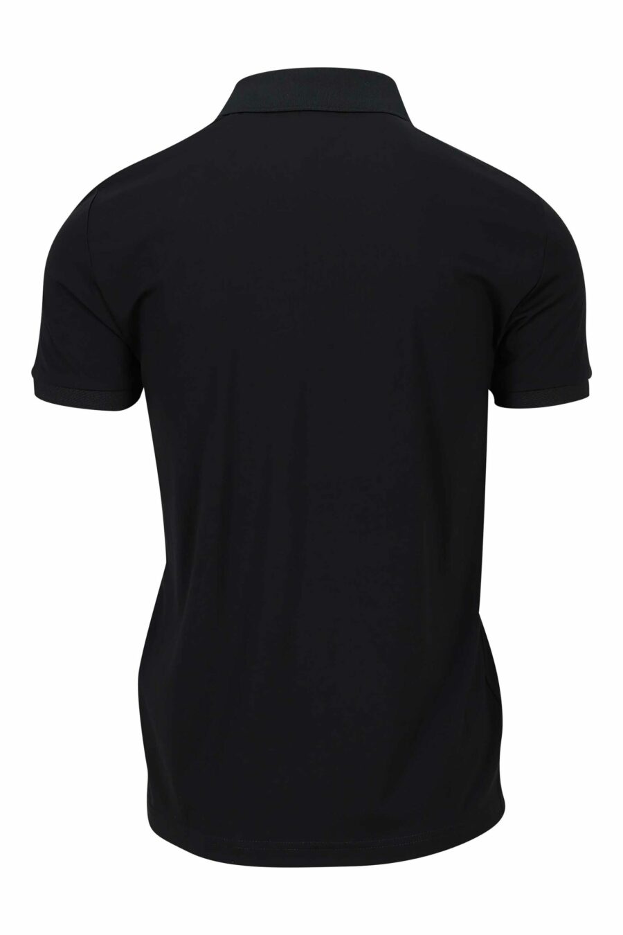 Black polo shirt with "lux identity" mini logo - 8057767614805 1 scaled