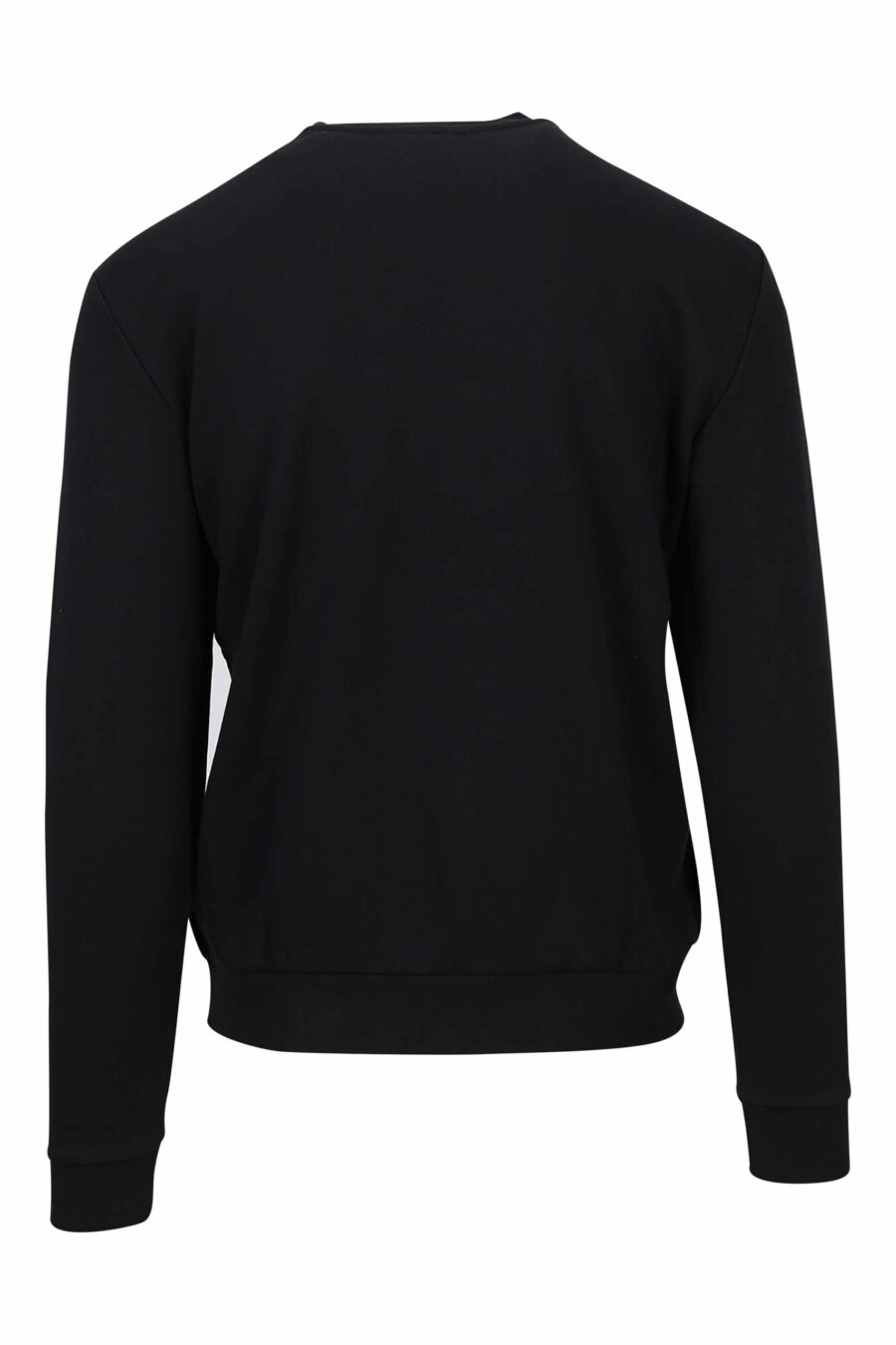 Schwarzes Sweatshirt mit Maxilogo-Mix "lux identity" - 8057767624064 1 skaliert