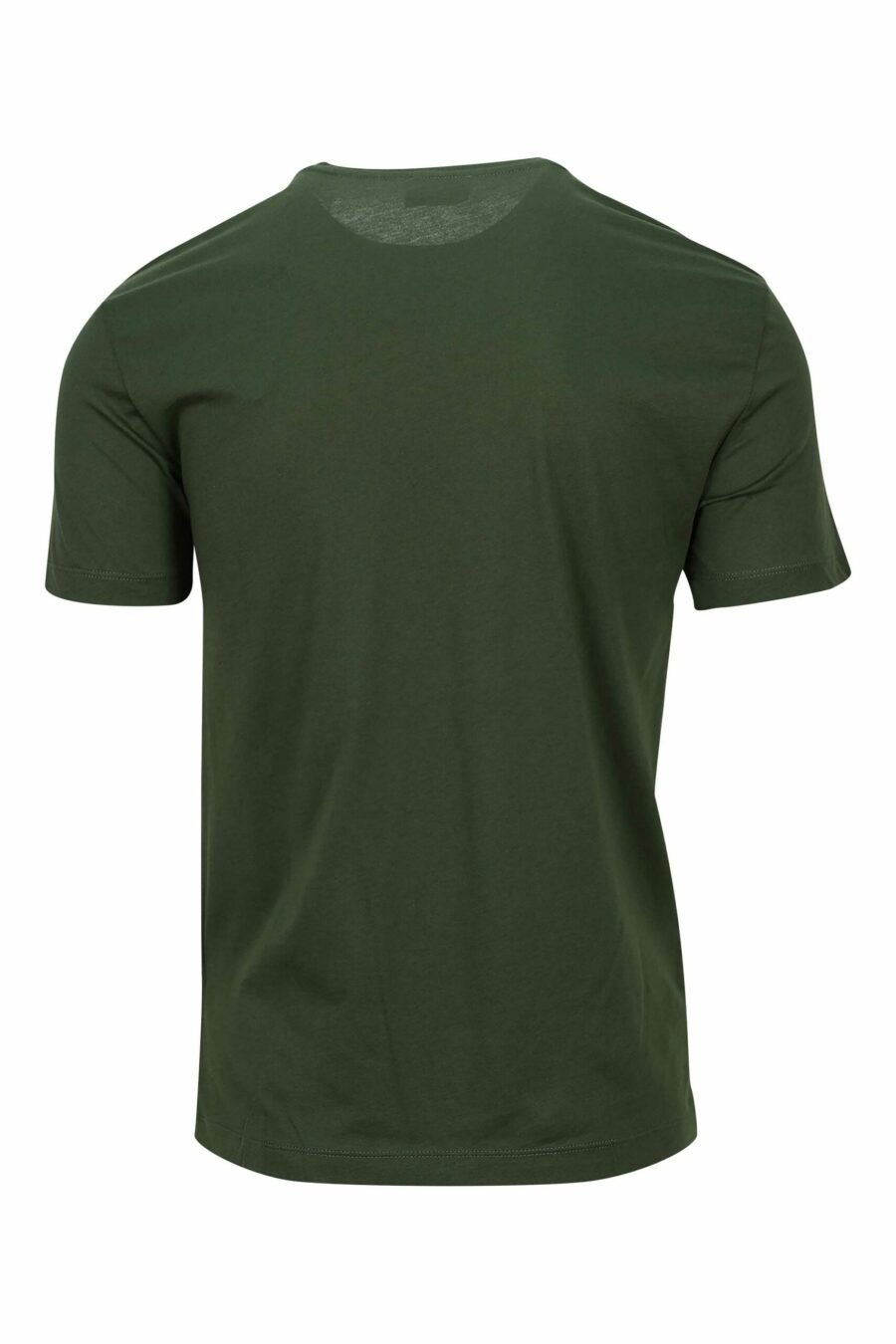 Camiseta verde oscuro con minilogo etiqueta "lux identity" dorado - 8057767634544 1 scaled