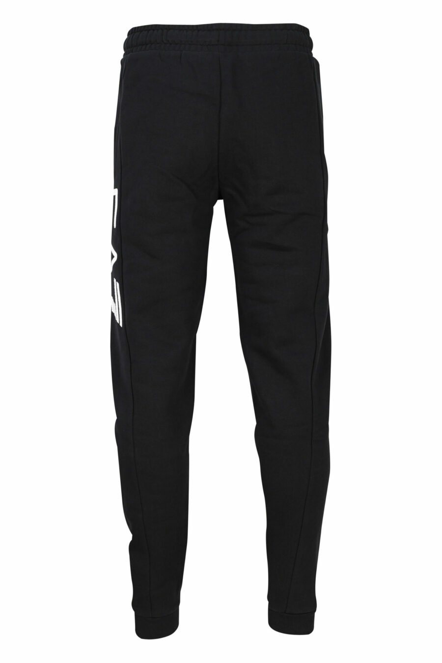 Pantalón de chándal negro con logo vertical - 8057767668761 2 scaled