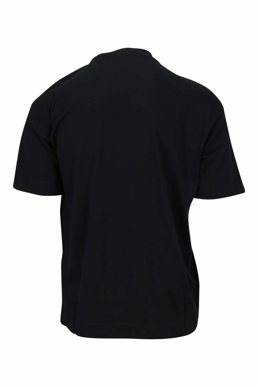 Black T-shirt with monochrome eagle maxilogo - 8057970432920 1 scaled