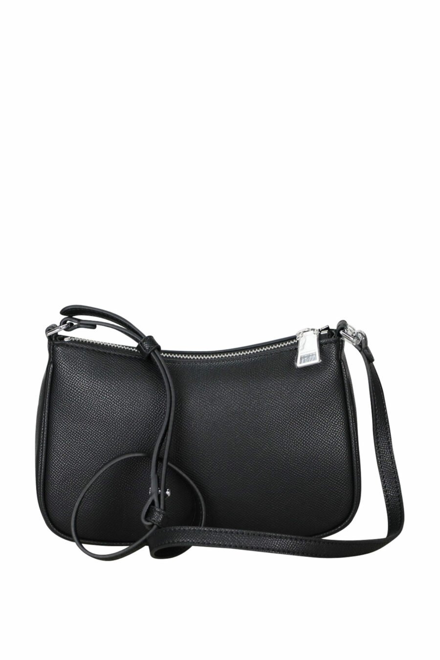 Black shoulder bag with mini-logo "rue st guillaume" - 8720744417132 2 scaled