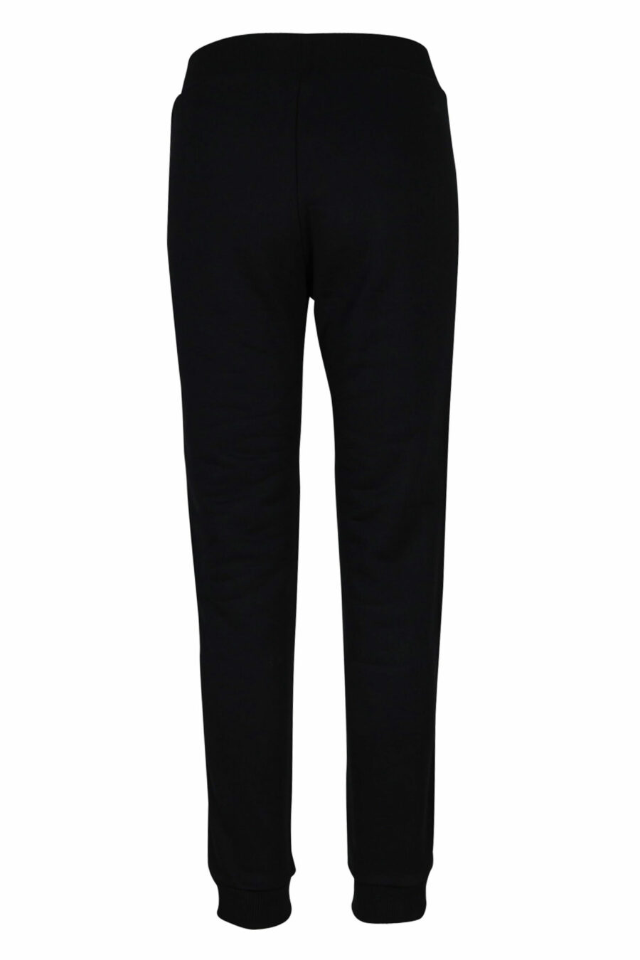 Tracksuit bottoms black with monochrome ribbon logo on sides - 889316614978 2 scaled