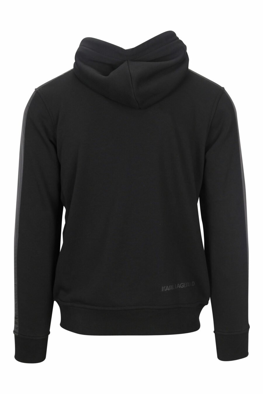 Schwarzes Kapuzensweatshirt mit Reißverschluss und Minilogue - 4062226650458 1 skaliert