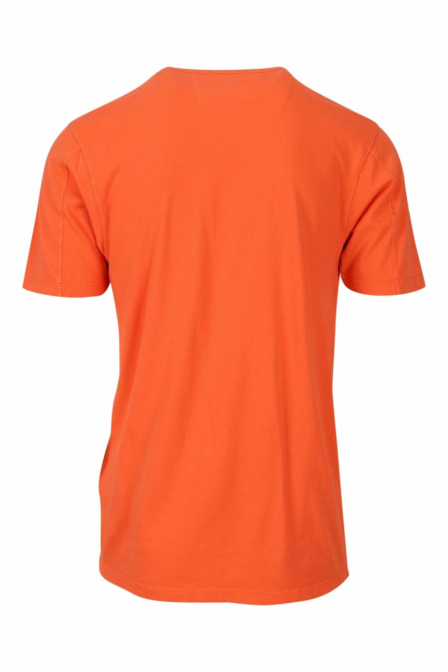 Orangefarbenes T-Shirt mit zentriertem Minilog - 7620943594928 1 1 skaliert