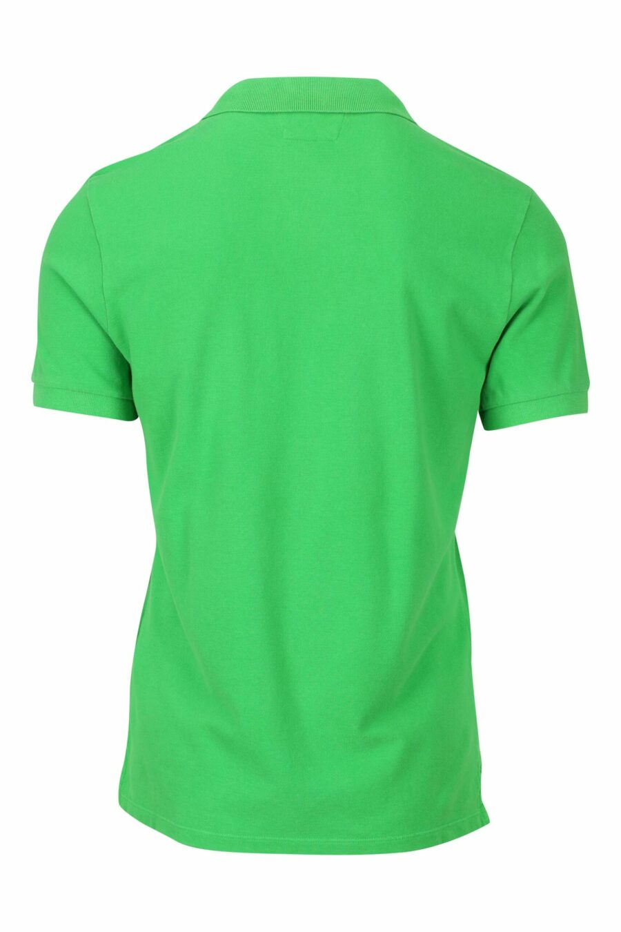 Green polo shirt with mini logo patch - 7620943642308 1 1 scaled