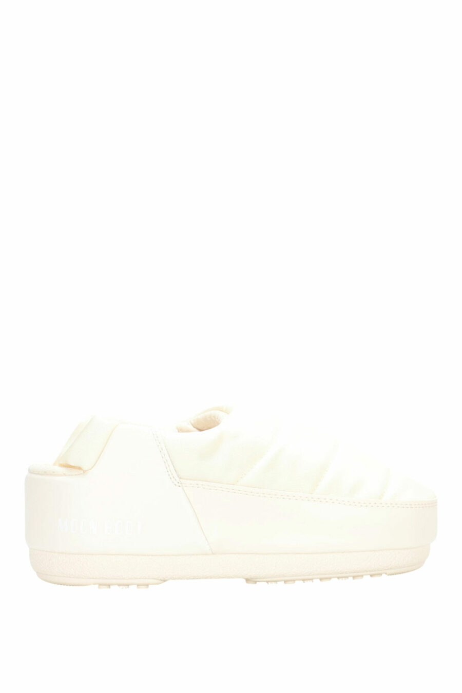 White sandals with white mini-logo - 8050032004080 scaled