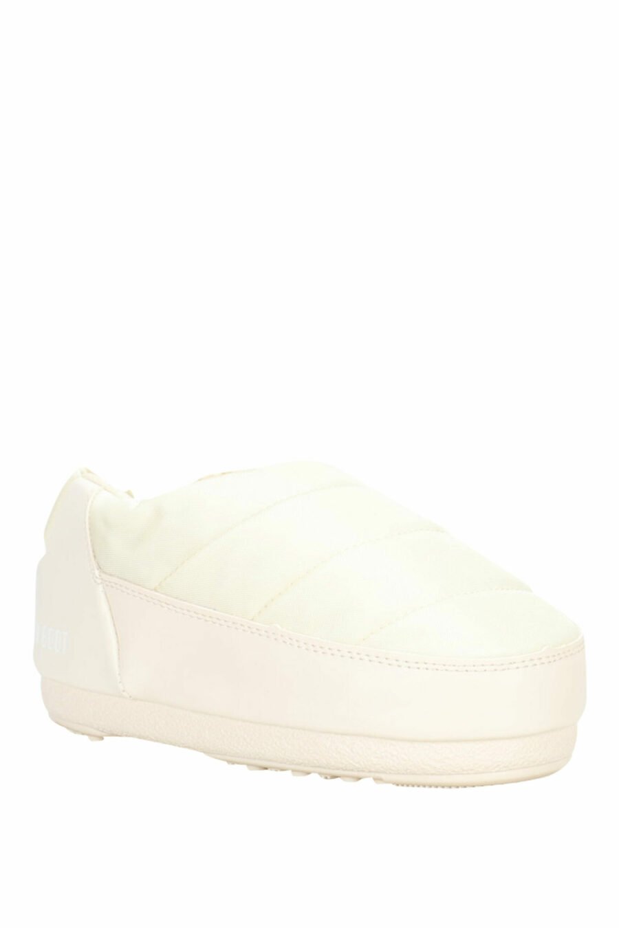 White sandals with white mini-logo - 8050032004080 2 scaled