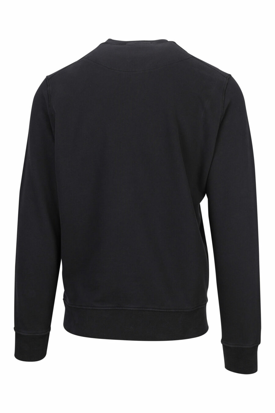 Sweatshirt noir avec maxilogo circulaire - 8052572740039 1 scaled