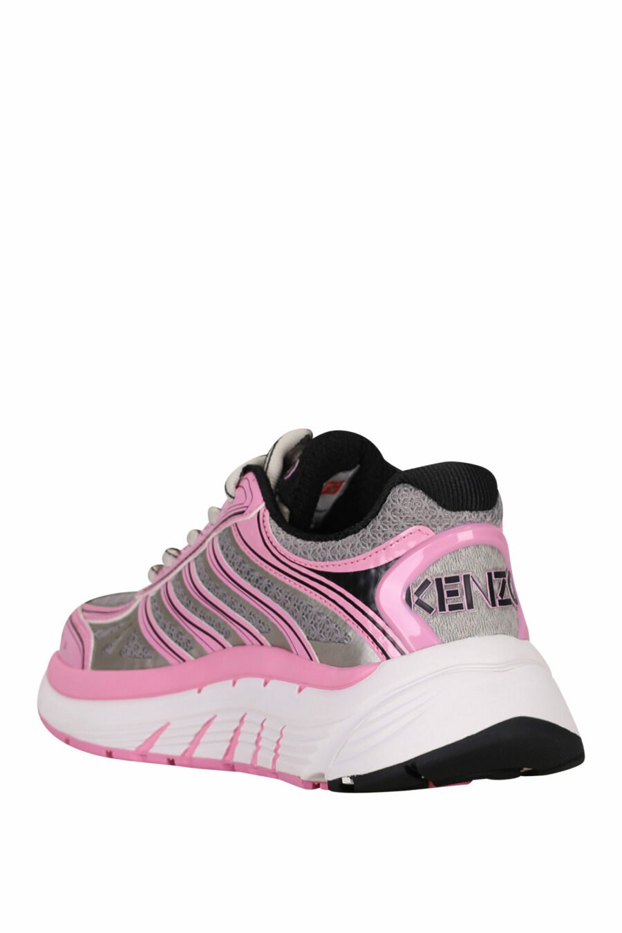 Zapatillas grises con rosa "kenzo tech runner" - 3612230548671 3 scaled