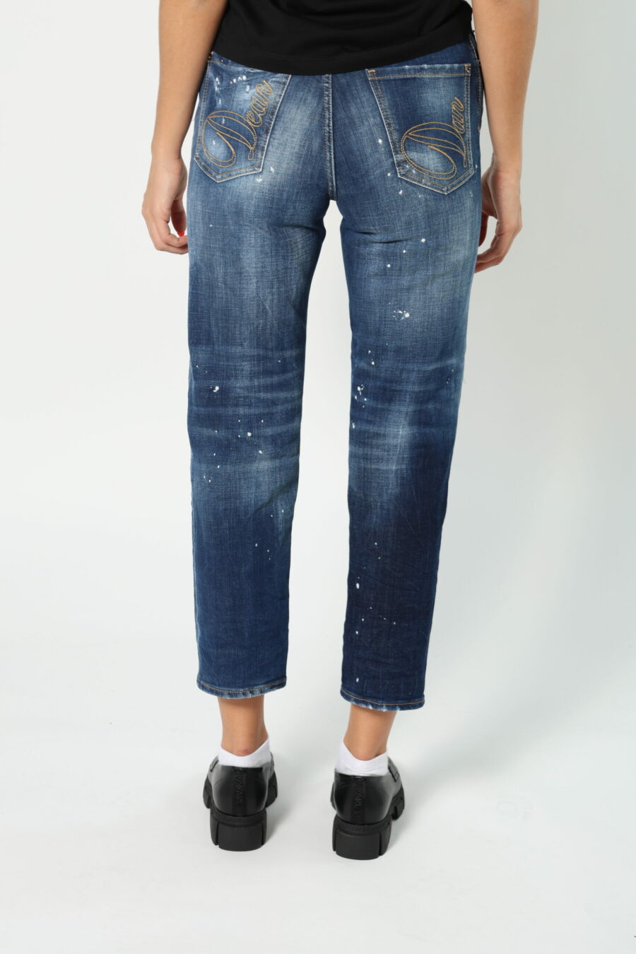 Blue "boston jean" jeans with rips - 8052865435499 505 scaled
