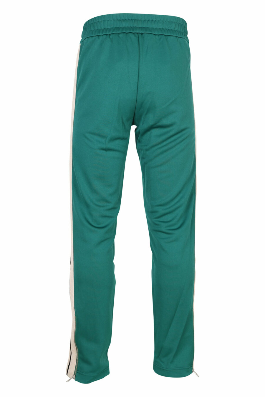 Pantalón de chándal verde con franjas blancas laterales - 8057151109306 2 scaled
