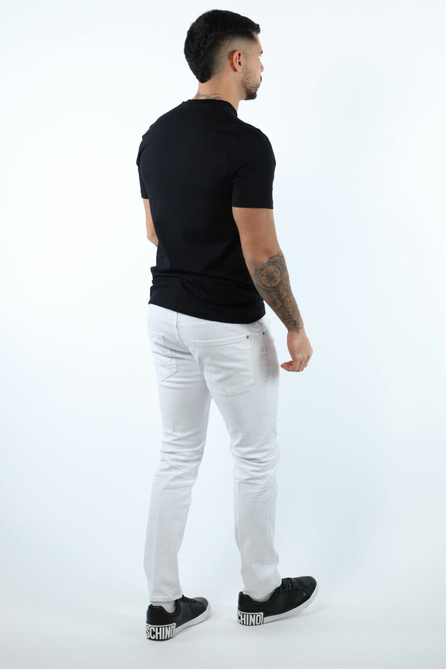Weiße Jeans "Skaterjean" getragen - 107202