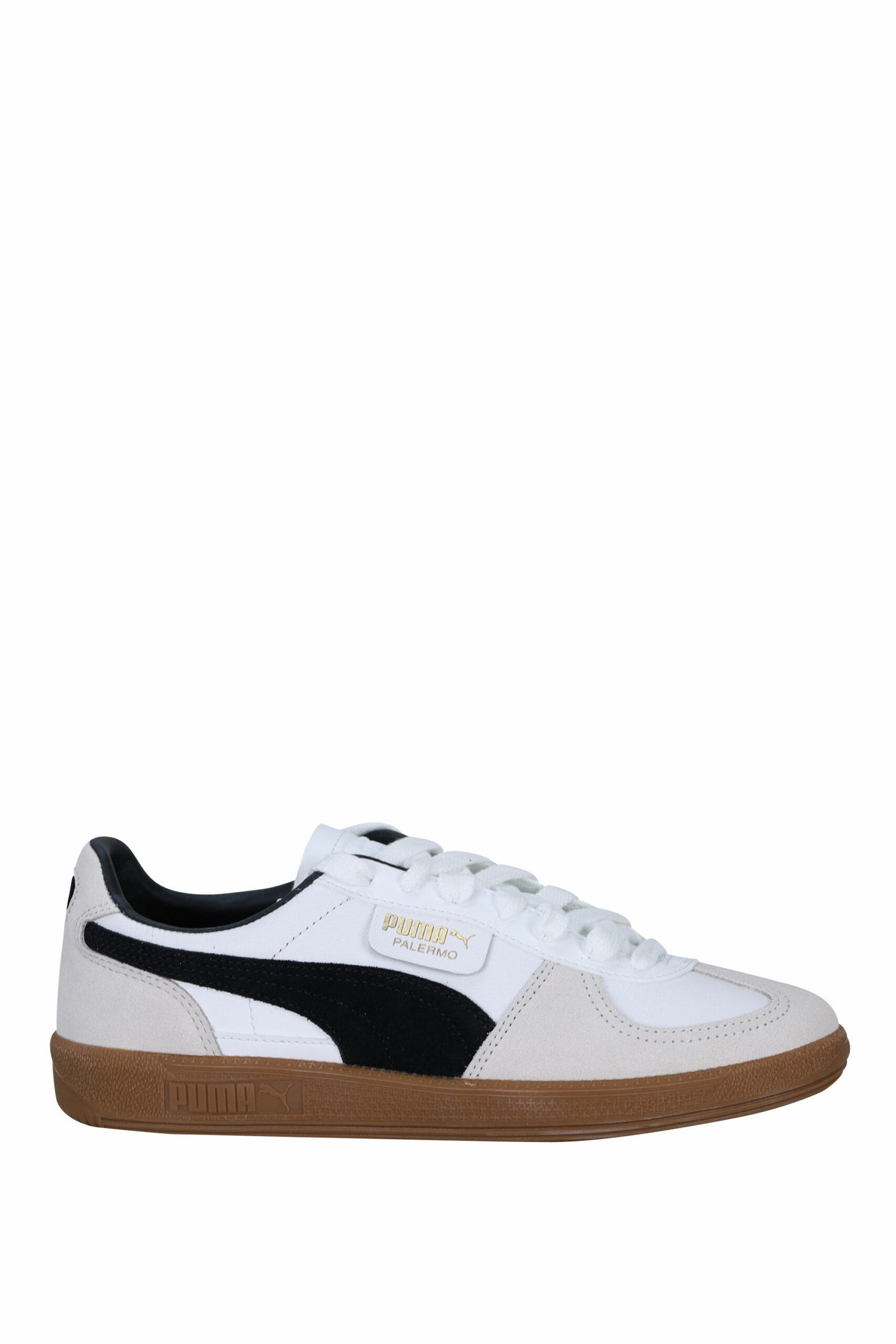 Zapatillas blancas logo dorado Puma – Talla 37.5 – Querido Hábito