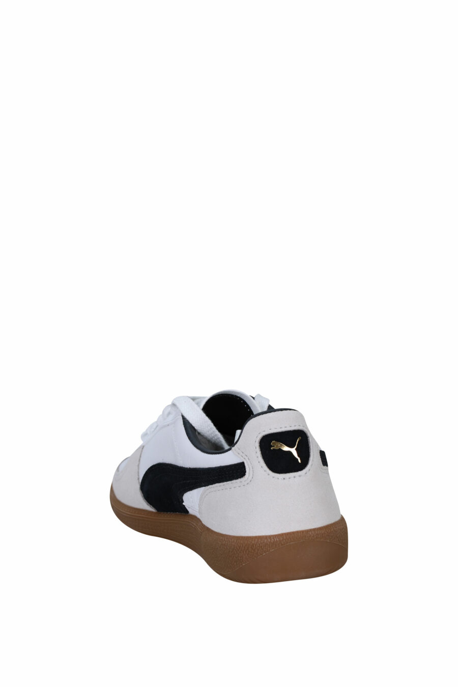 Puma - Zapatillas palermo blancas mix con logo - BLS Fashion