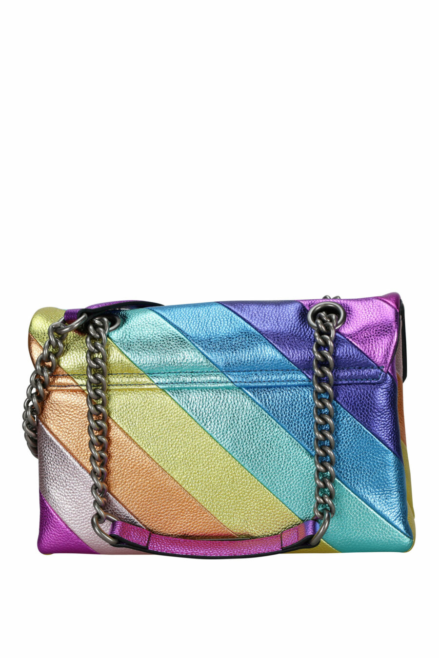 Multicoloured shoulder bag with eagle logo with coloured crystals - 5045062773566 2 scaled