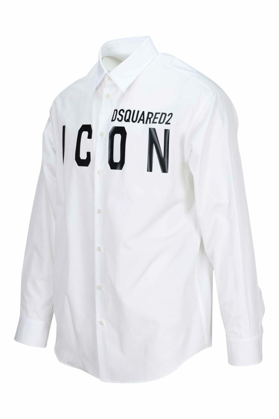 Camisa blanca con maxilogo "icon" - 8052134107577 3 scaled