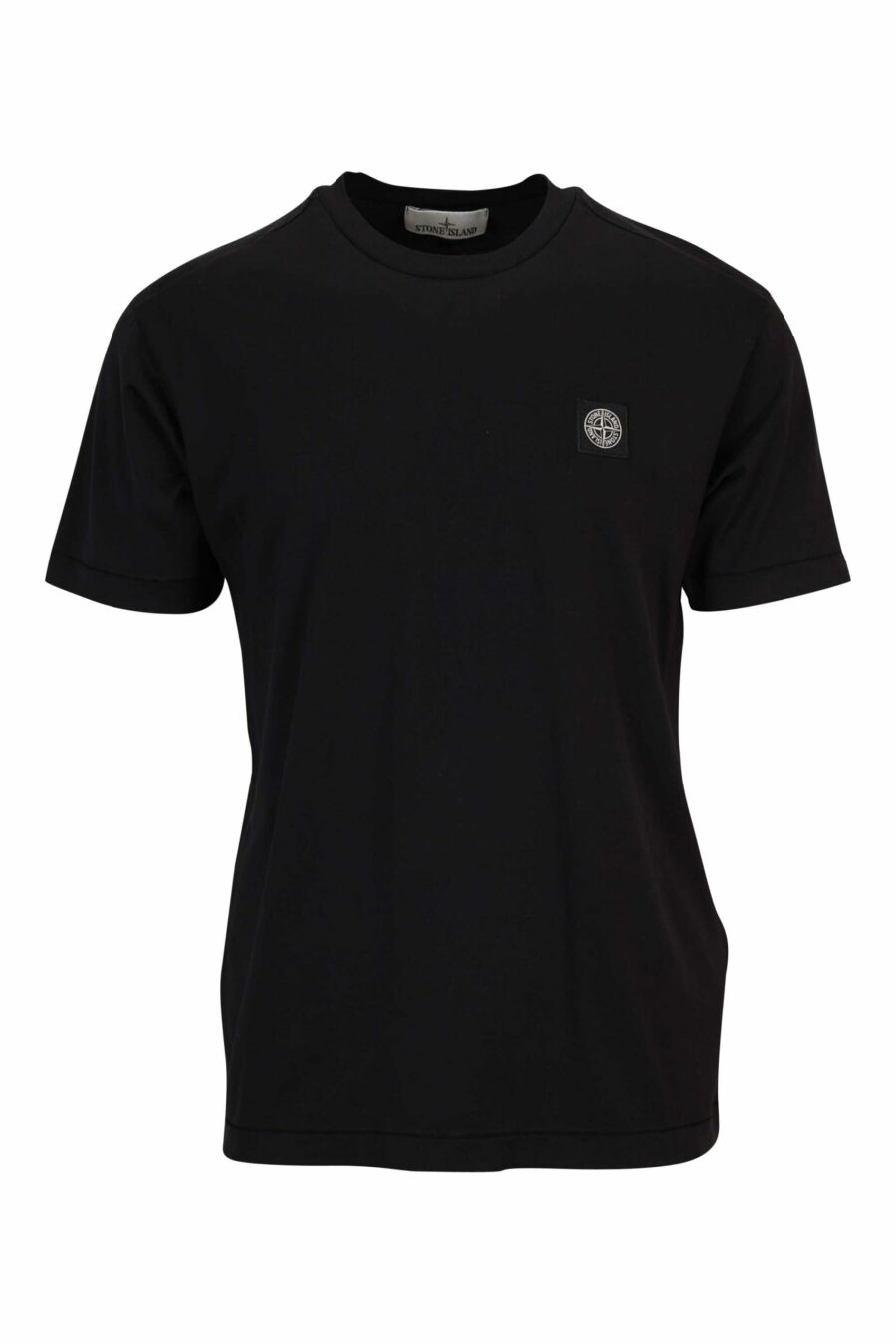 T-shirt noir avec logo mini boussole - 8052572851964 scaled