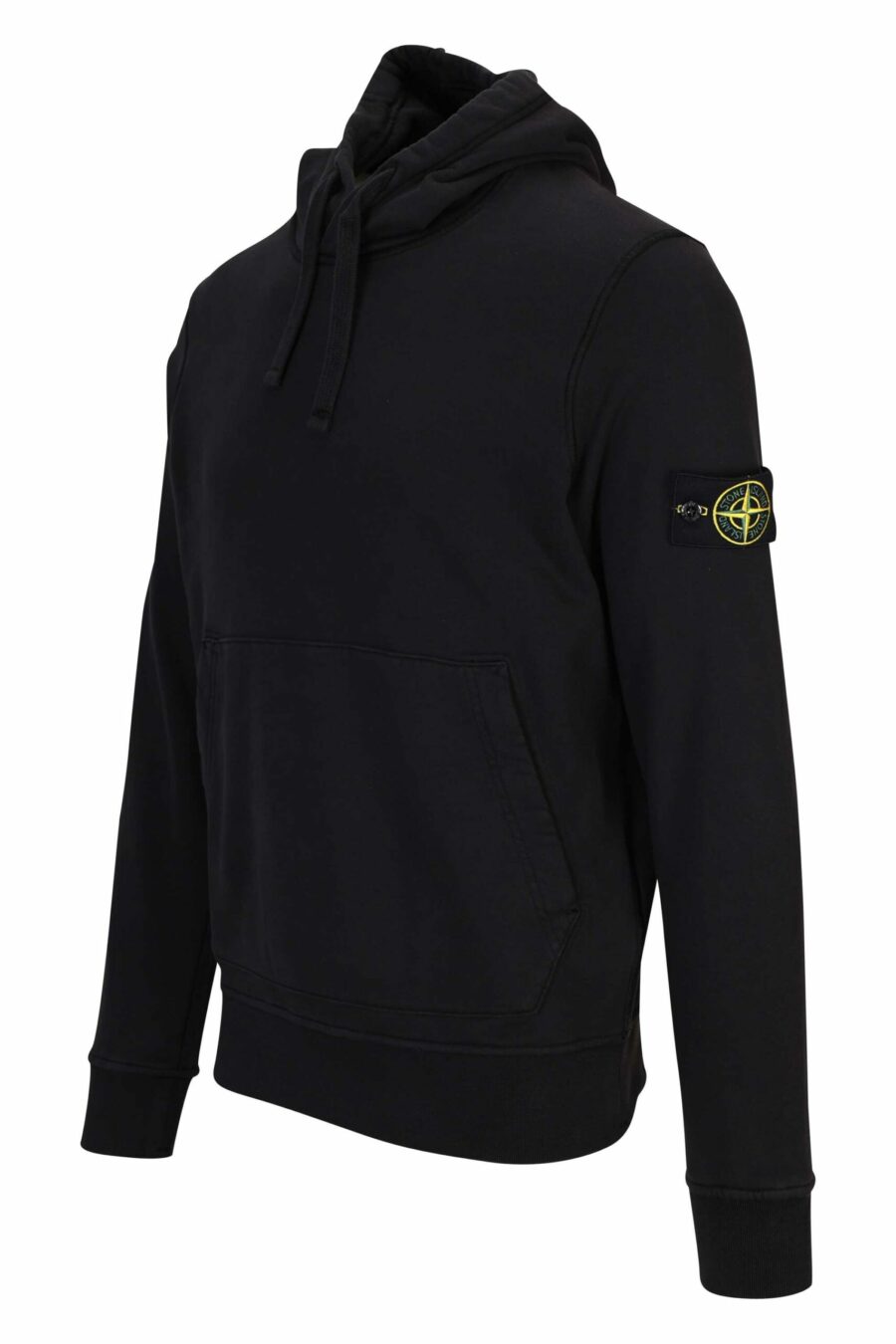 Schwarzes Kapuzensweatshirt mit Kompass-Logoaufnäher - 8052572852626 1 skaliert