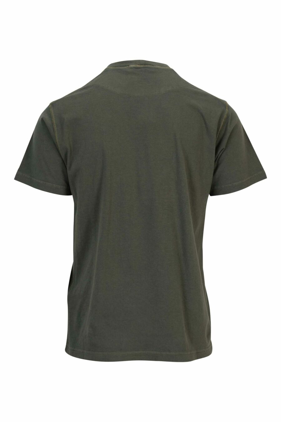 Camiseta verde militar con minilogo brújula - 8052572879333 1 scaled
