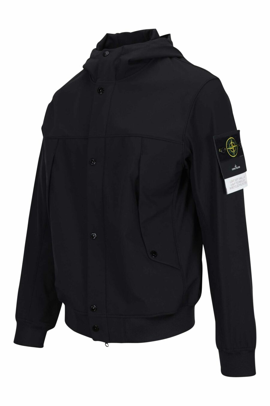 Schwarze Jacke mit Kompass-Logoaufnäher - 8052572897986 1 skaliert