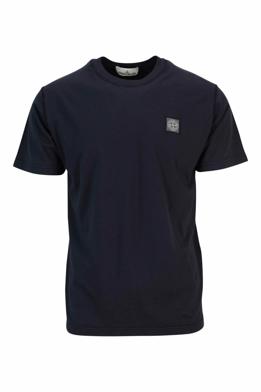 Camiseta azul oscuro con minilogo brújula - 8052572905155 scaled
