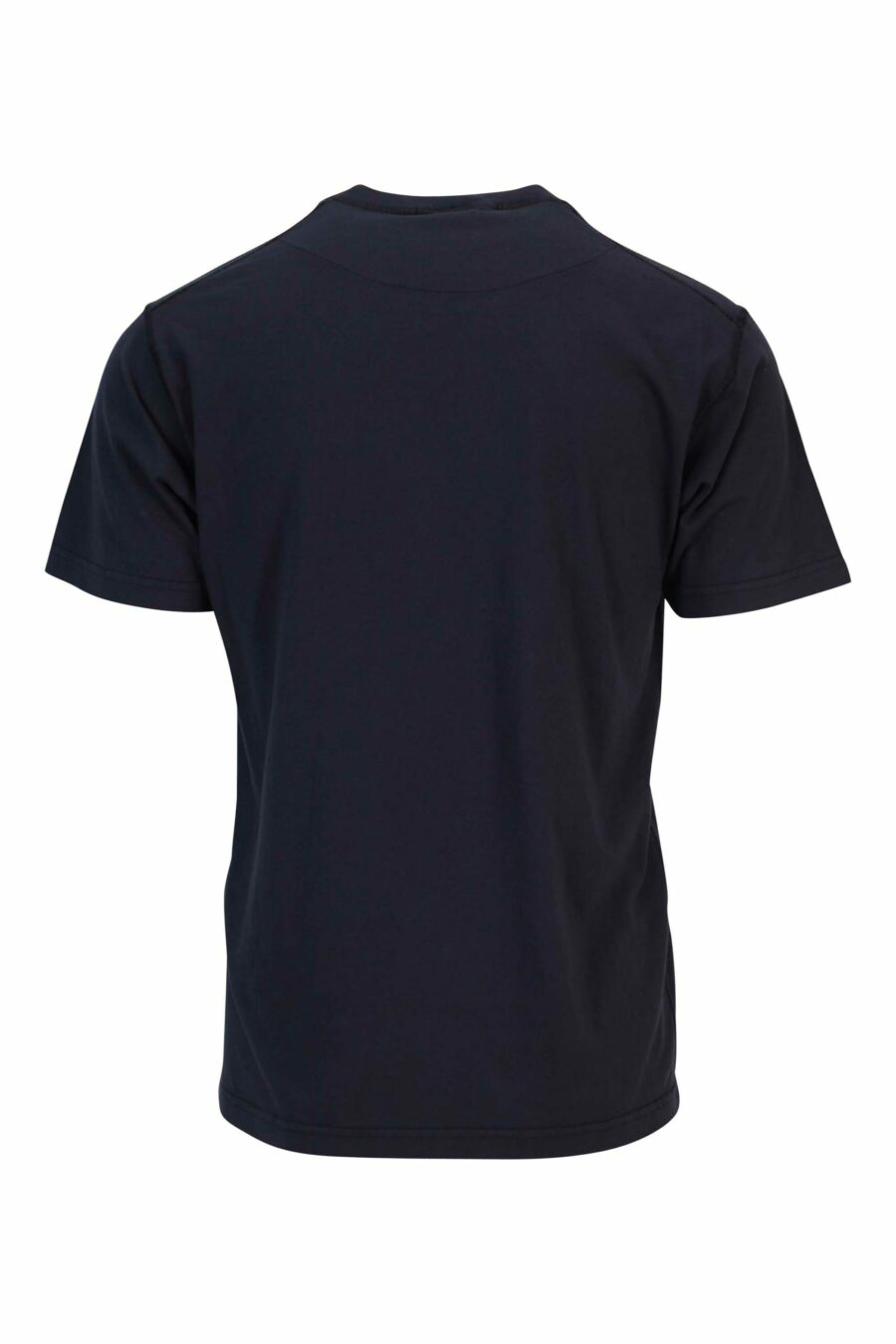 T-shirt bleu foncé avec mini-logo boussole - 8052572905155 1 à l'échelle