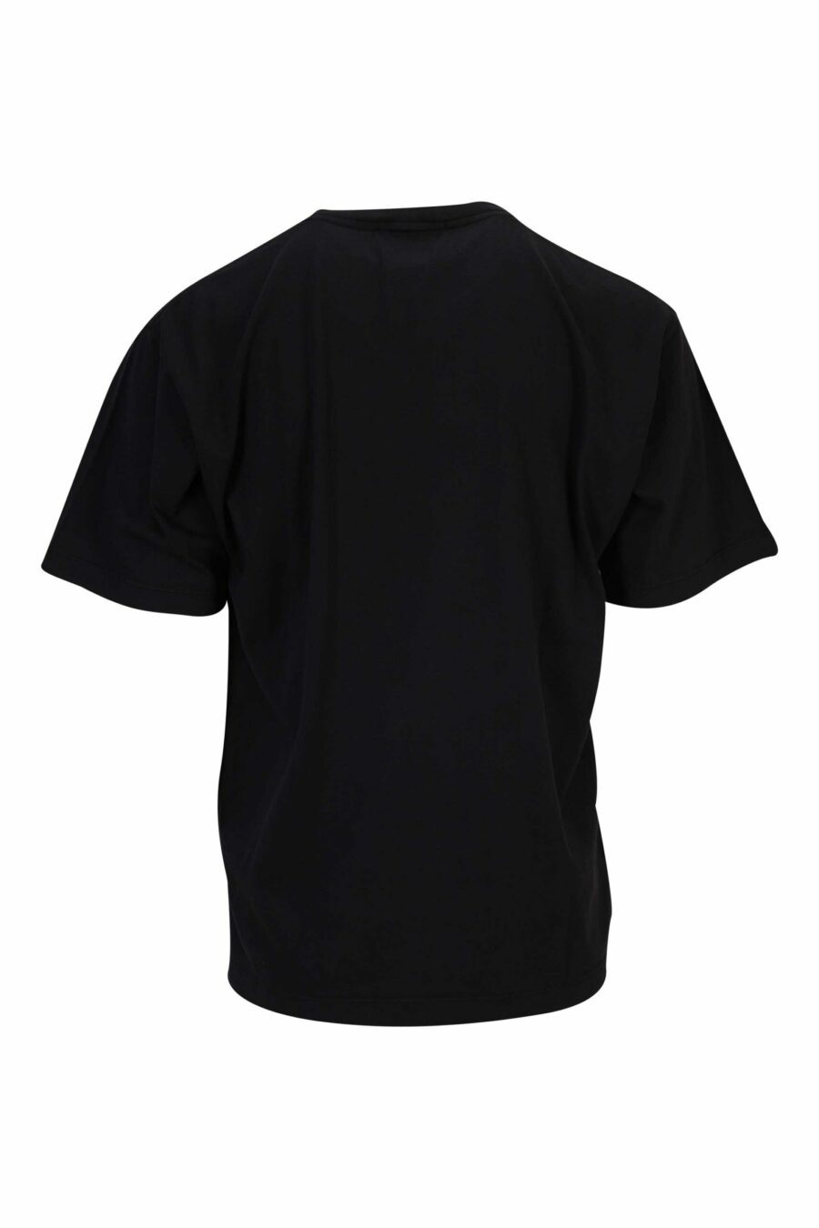 Black T-shirt with compass maxilogo - 8052572907272 1 scaled
